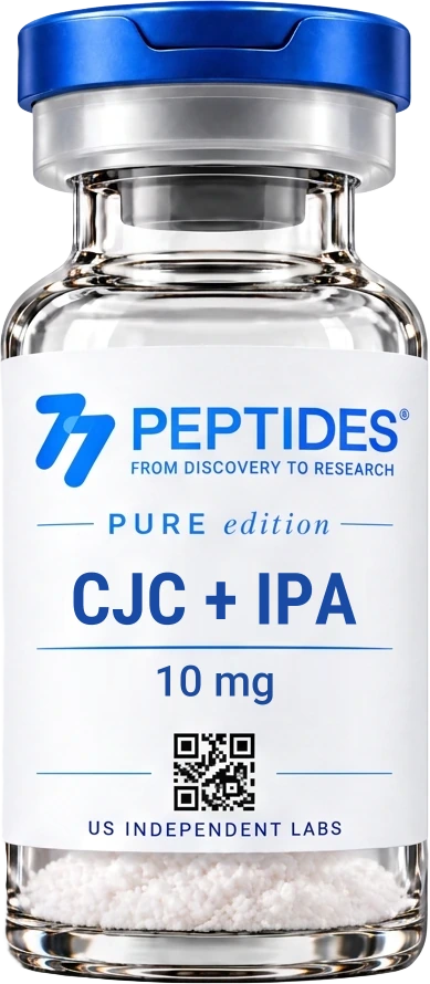 77 Peptides CJC + Ipa — 10mg research vial