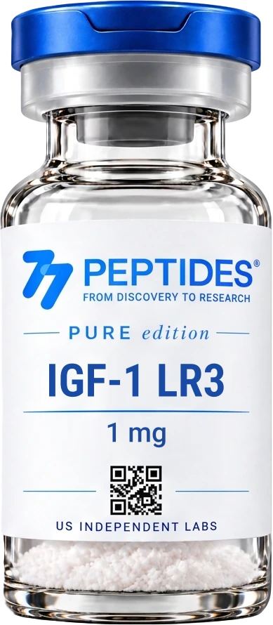 77 Peptides IGF-1 LR3 — 1mg research vial