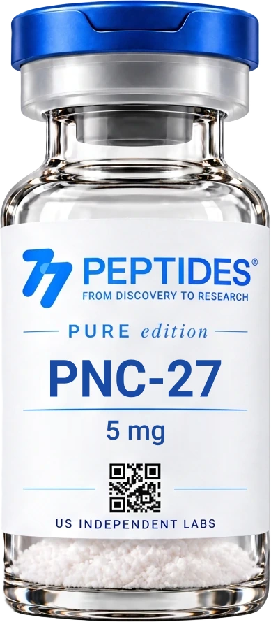 77 Peptides PNC-27 — 5mg research vial