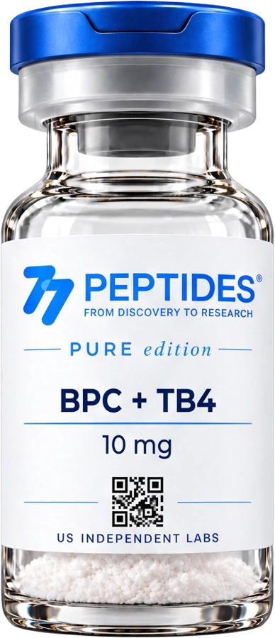 77 Peptides BPC + TB4 combo — 10mg