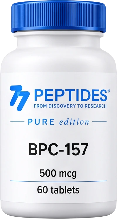 77 Peptides BPC-157 500mcg (60 tablets) — 500mcg